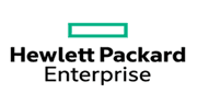 Hewlett Packard Enterprise logo, partner of RCS Angola